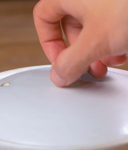 關(guān)火后燜5分鐘。