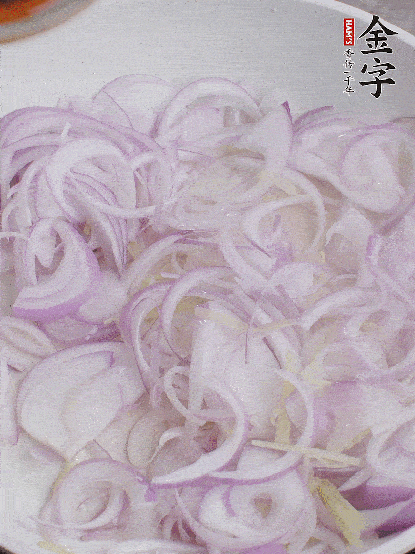 加2勺金字火腿XO醬。